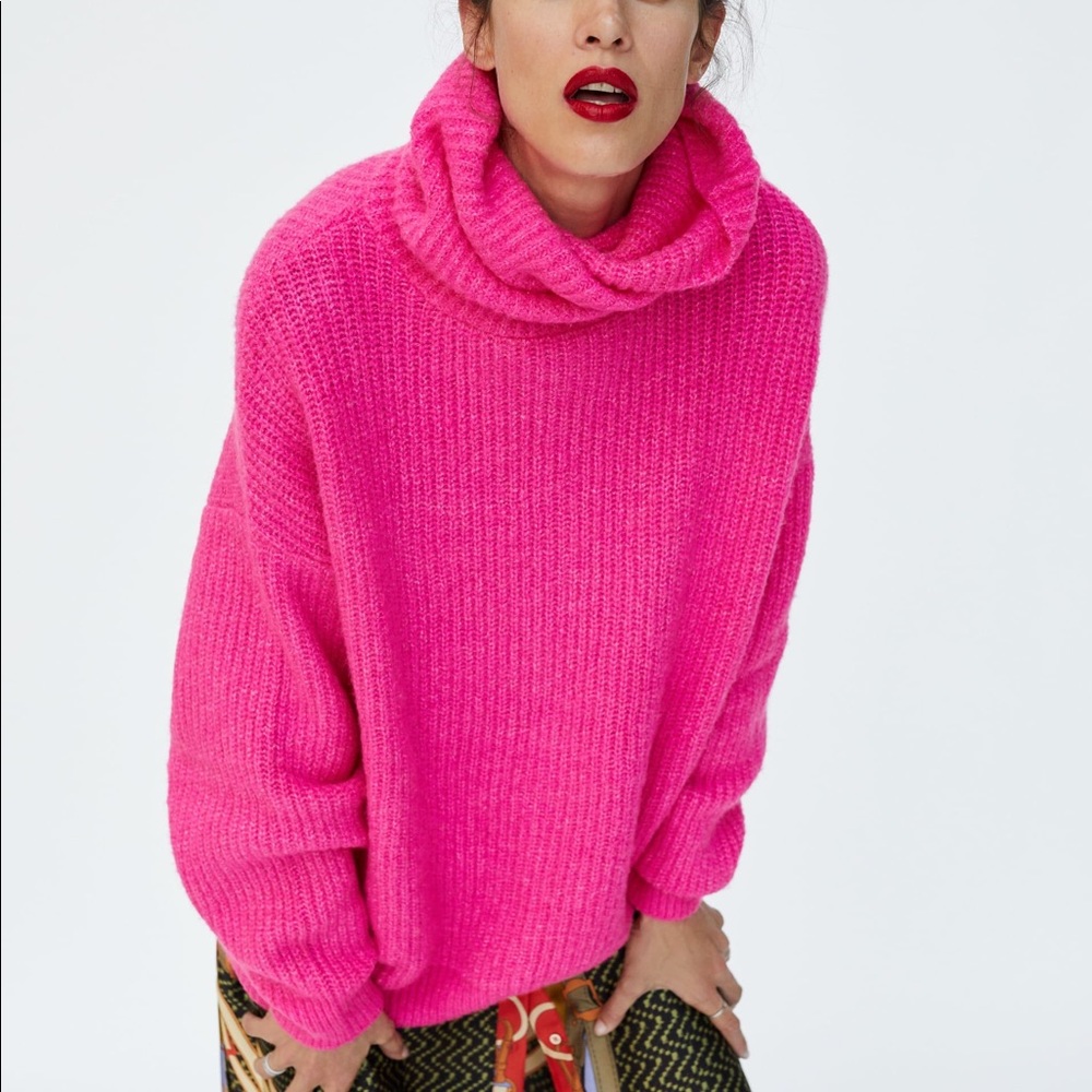 Neon Pink Sweater